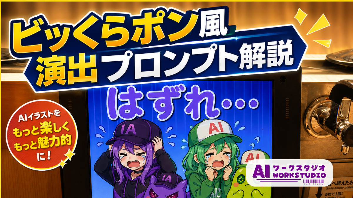 ビッくらポン風演出プロンプト解説